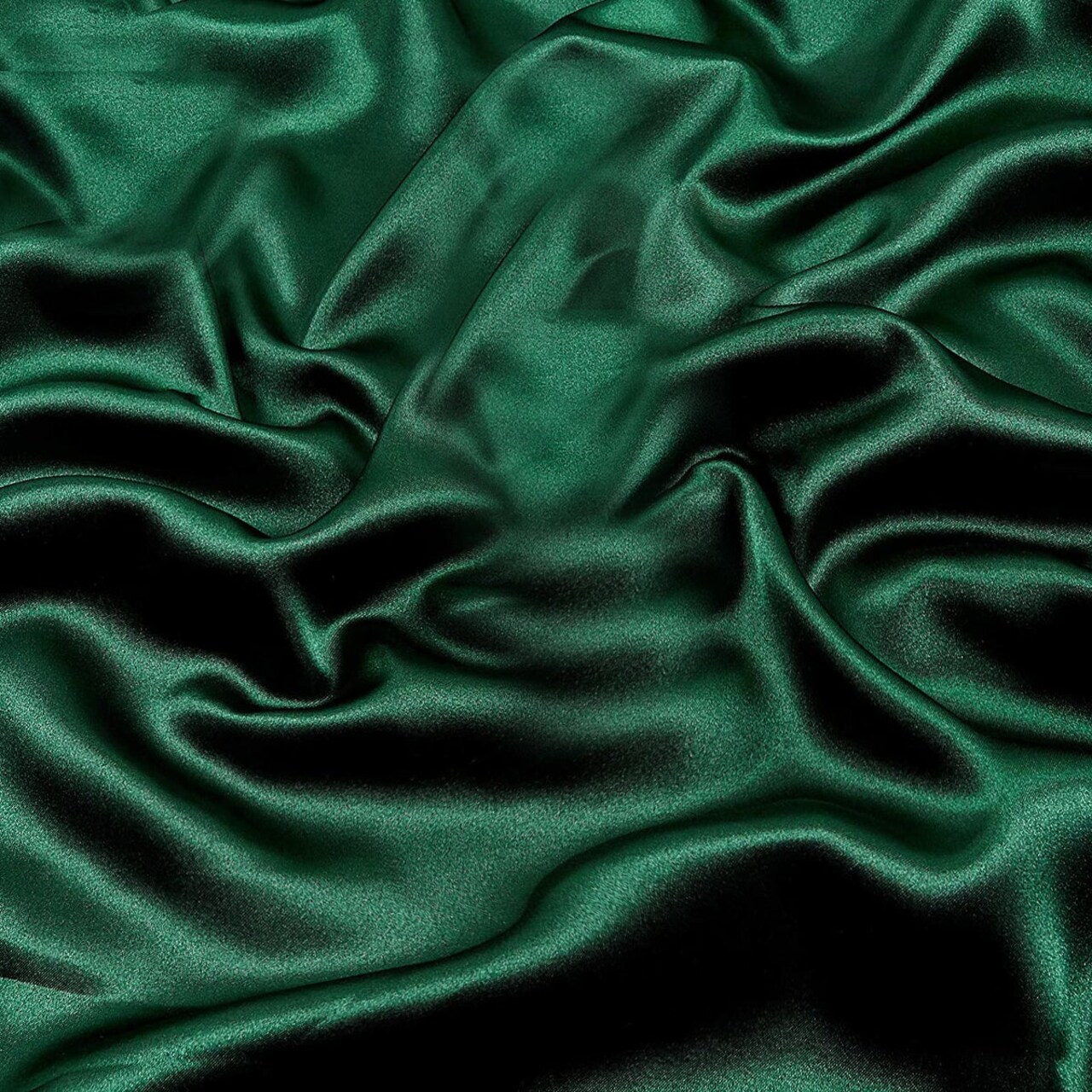 1 Yard Charmeuse Medium Satin Lining Polyester Fabric Elegant Dressmaking Material 60 Inch Width